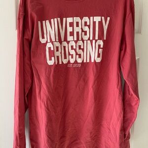 Cotton Heritage Red Long Sleeve Shirt Large